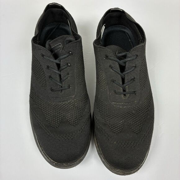 Bruno Marc Men's Non Slip Shoes Sz 10 Breeze Mesh Black Lace Up Comfortable Work - Picture 3 of 10